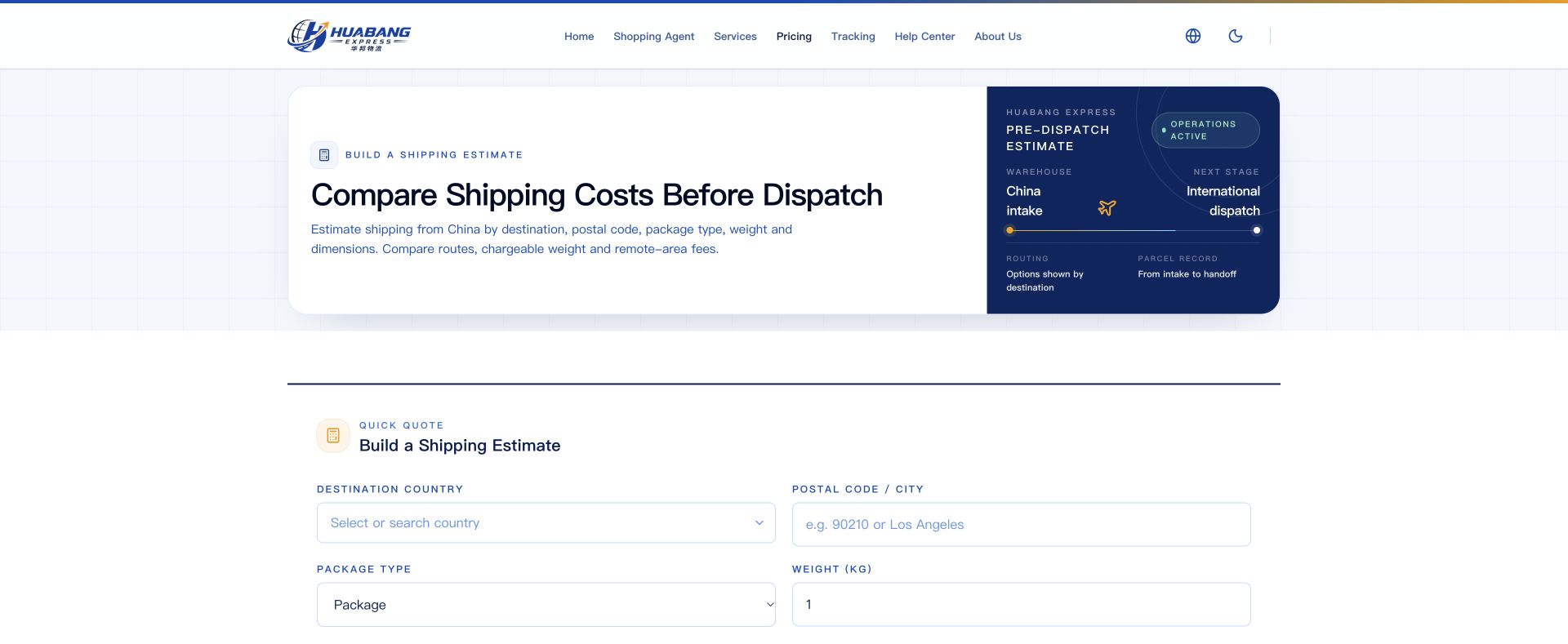 How to Check Shipping Rates and Track Your Parcel: A HuaBang Express Step-by-Step Guide